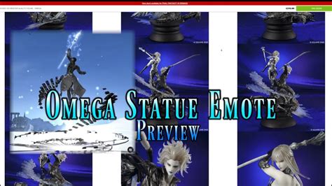 omega statue ffxiv|omega emote code sale ffxiv.